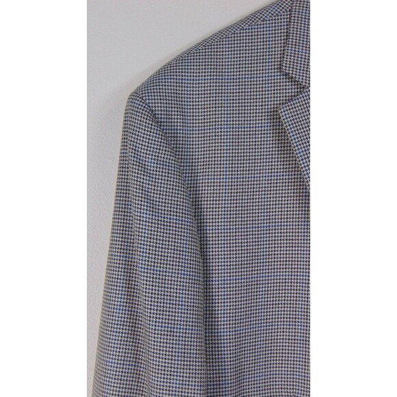 Lauren Ralph Lauren Blazer Sports Coat Mens Size 48L Herringbone 2 Button Career - Picture 3 of 10